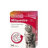 Milquestra comprimidos antiparasitarios para gato - 2 uds