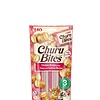 CIAO Ciao Churu Katten Snacks Kip, Tonijn en Zalm Bites 3x10g - Kattenverwennerij met een romige verrassing