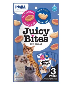Inaba Juicy Bites Thunfisch & Huhn