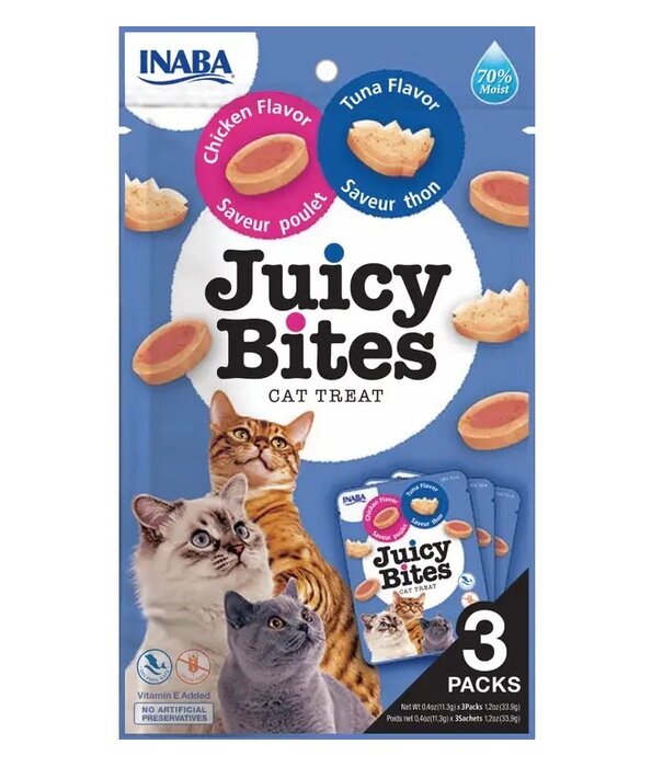 CIAO Inaba Juicy Bites Tuna & Chicken