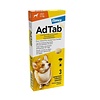 AdTab AdTab Chien 5,5–11 kg – 3 Comprimés à mâcher savoureux contre les puces et les tiques – 1 Mois de protection par comprimé