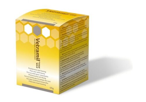 Vetramil Paw Wax – Soin des pattes pour chiens 45g 