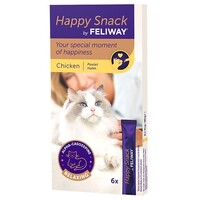 thumb-Feliway Happy Snack Chicken – Calming lickable treat for cats in stressful situations-1