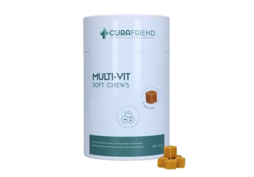 CuraFriend Multi-Vit Soft Chews 60 pcs – Vitamins & Minerals 
