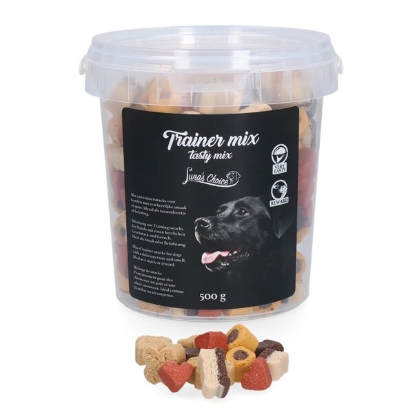 Luna's Choice Luna’s Choice Trainer Mix Tasty Mix – Friandises semi-humides pour chiens – 500g