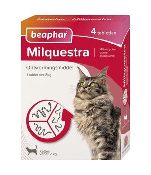 Milquestra worm tabs chat - 4 pcs