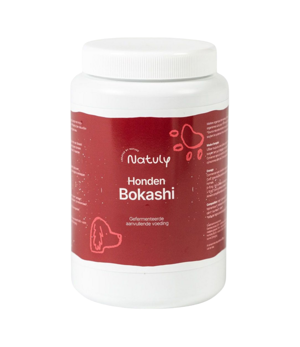 Bio-Ron Natuly Bokashi de carne orgánica para perros – Suplemento fermentado 100 % orgánico para apoyar la flora intestinal, la digestión y el sistema inmunológico