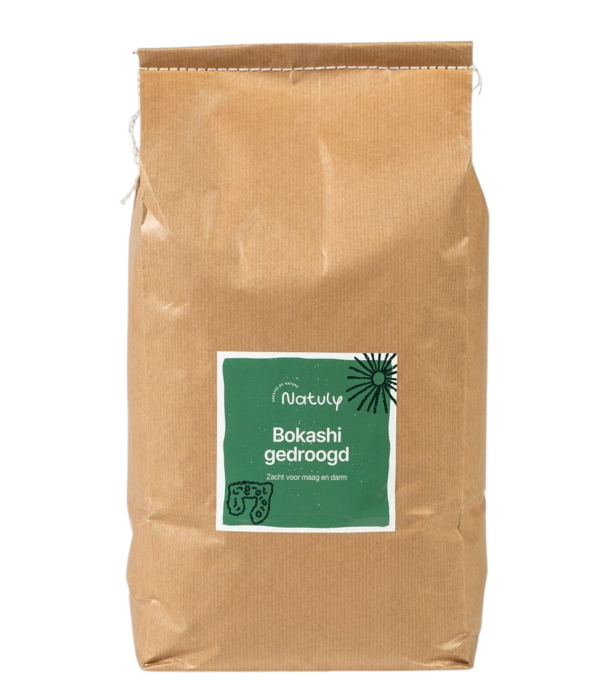 Natuly Natuly Bio Bokashi Getrocknet – Biologisch fermentiertes Ergänzungsfutter für gesunde Verdauung bei allen Tieren