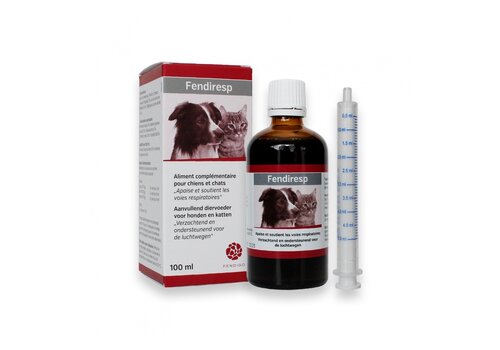 Fendiresp Hustensaft 100ml – natürliche Unterstützung der Atemwege für Hund und Katze 