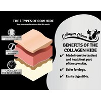 thumb-Luna’s Choice Collagen Kauwstick met Zalm – Maat L, 12,5 x 3 cm, ca. 55 g-2