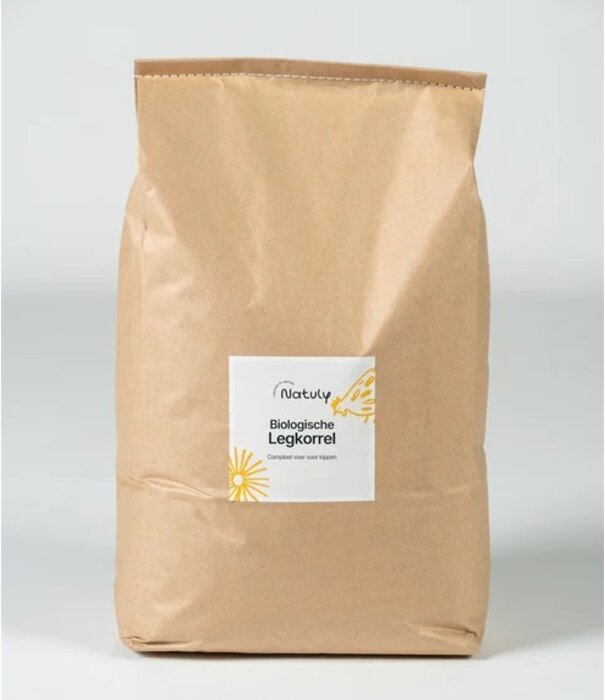 Natuly Piensos Biológicos para Gallinas Ponedoras – Granos, Semillas y Calcio para Huevos Saludables
