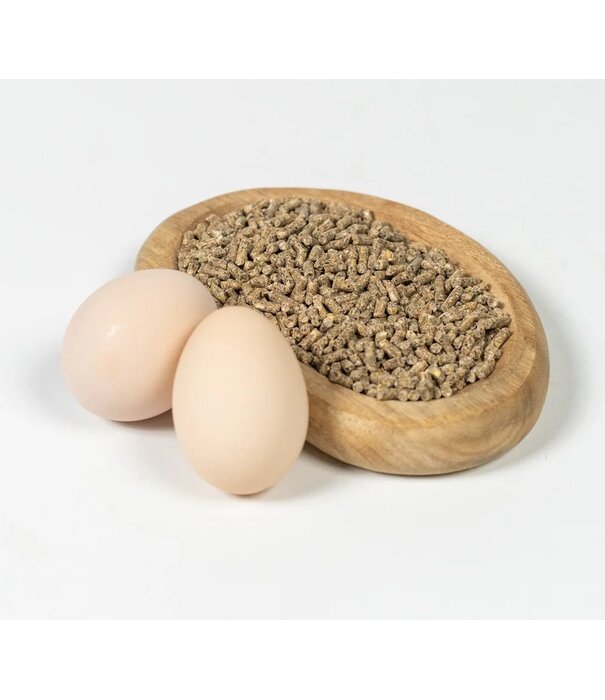 Natuly Granulés Biologiques pour Poules Pondeuses – Grains, Graines et Calcium pour des Œufs Sains