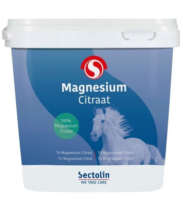 Sectolin Sectolin Citrate de Magnésium Cheval – Muscles, Système Nerveux & Détente | Zoolac.nl