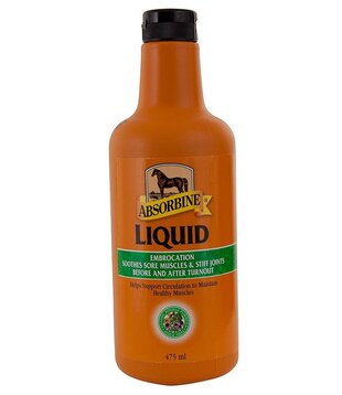 Absorbine Liquid Embrocation 475 ml – Lotion musculaire apaisante