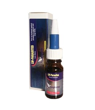 Travipharma LW-Parasites 10 ml – Traitement des parasites pour pigeons et grands oiseaux