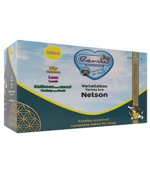 Variety Box Nelson 24x395g Steamed Fresh Dog Food