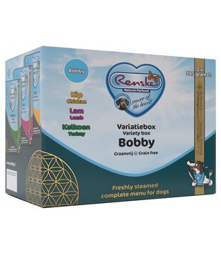 Variationsbox Bobby Getreidefrei – 12x395g