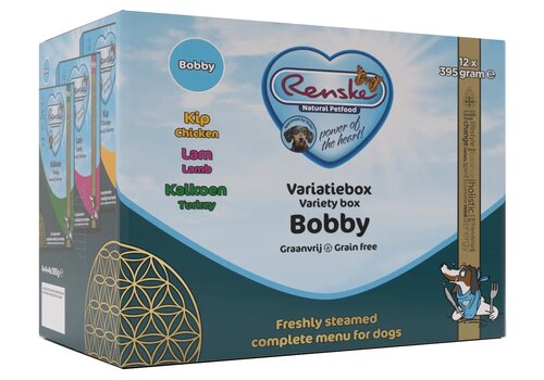 Variationsbox Bobby Getreidefrei – 12x395g 