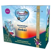 Caja Variada Renske Anker – Pack completo de comida fresca para perros con conejo, pollo y vacuno 15x375g