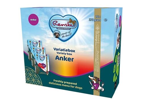 Box Variée Anker – Nourriture fraîche pour chien 15x375g 