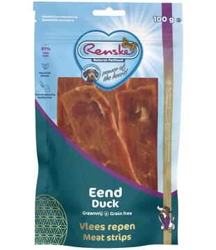 Renske Barres de Canard 100 g Récompense Saine