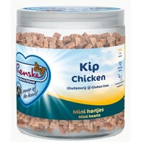 thumb-Renske Friandises Saines Mini Cœurs Poulet – Snack naturel sans céréales-2