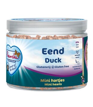 Renske Mini Cœurs Canard 100g/300g