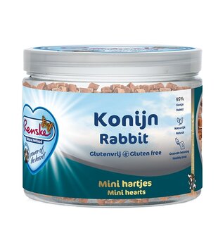 Renske Mini Hartjes Konijn 100g/300g