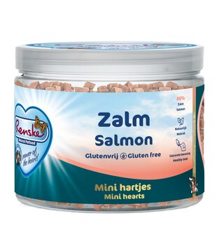 Renske Mini Cœurs Saumon 100g / 300g