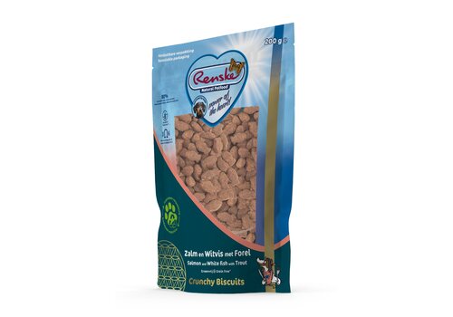 Renske Crunchy Salmón y Pescado Blanco con Trucha 200 g 