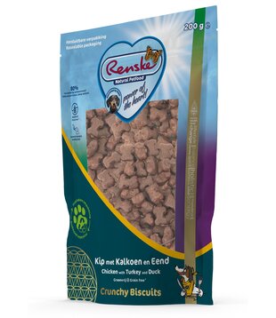 Renske Crunchy Poulet Dinde Canard 200g