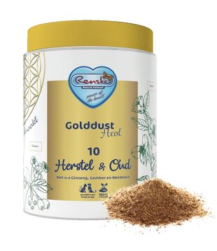 Golddust Heal 10 Recovery & Age – Natural supplement for dogs and cats