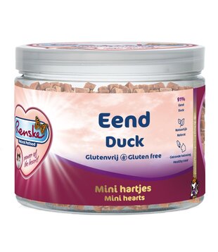Renske Gesunde Belohnung Ente Katze 100g