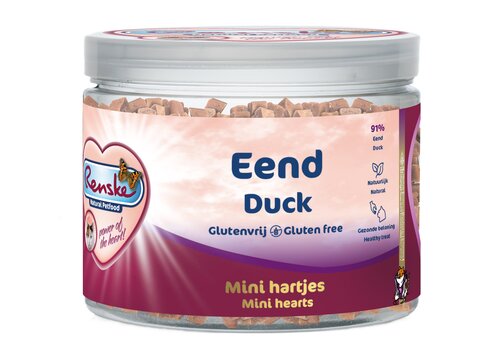 Renske Healthy Duck Treat for Cats 100g 