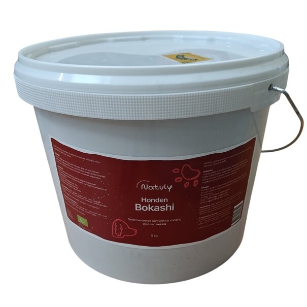Bio-Ron Natuly Bokashi de carne orgánica para perros – Suplemento fermentado 100 % orgánico para apoyar la flora intestinal, la digestión y el sistema inmunológico