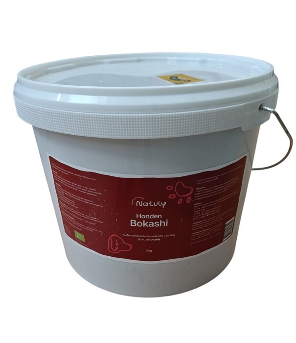 Bio-Ron Natuly Bokashi de carne orgánica para perros – Suplemento fermentado 100 % orgánico para apoyar la flora intestinal, la digestión y el sistema inmunológico