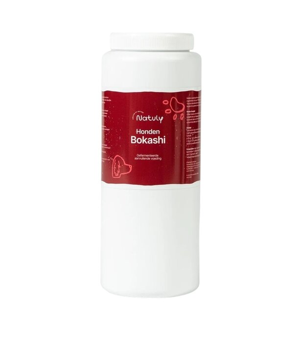 Bio-Ron Natuly Bio Vlees Bokashi voor Honden – 100% Biologisch Gefermenteerd Supplement ter Ondersteuning van Darmflora, Weerstand en Spijsvertering
