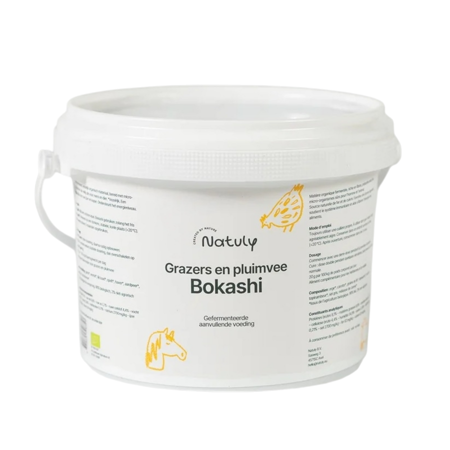 Bio-Ron Bio Bokashi – Suplemento Alimenticio Orgánico Fermentado para Caballos, Herbívoros y Aves-1