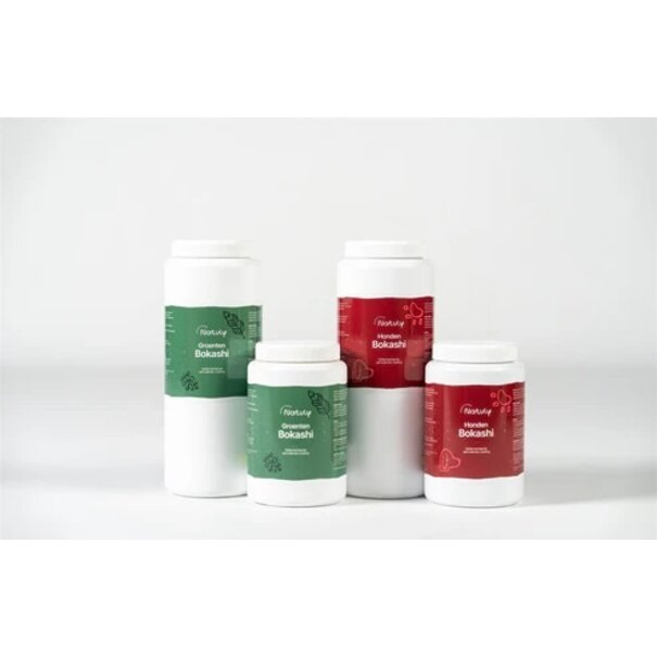 Bio-Ron Natuly  Bio Gemüse Bokashi – Fermentiertes biologisches Futter für Hunde, Katzen und Frettchen