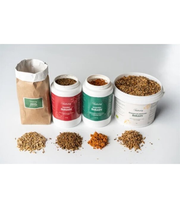 Bio-Ron Natuly Groenten Bokashi – Gefermenteerde Biologische Voeding voor Honden, Katten en Fret