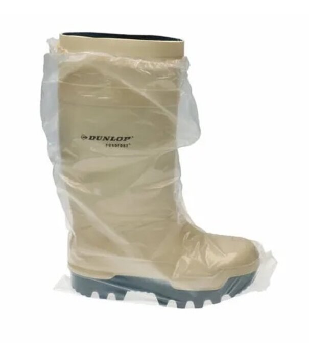 CMT CMT LDPE Überschuhe / Überschuhe Transparent 70my 530x430mm – 50 Stück für trockene Füße in feuchten Umgebungen