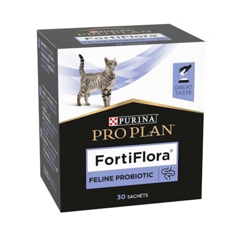 Purina Pro Plan FortiFlora Kat 30x1g – Probiotica Darmflora