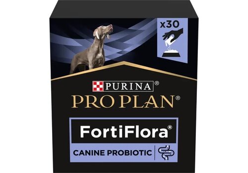 Purina Pro Plan FortiFlora Hund 30x1g – Probiotika für Darmgesundheit 
