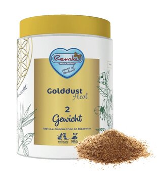 Golddust Heal 2 Gewicht für Hund und Katze – natürliche Unterstützung beim Gewichtsmanagement