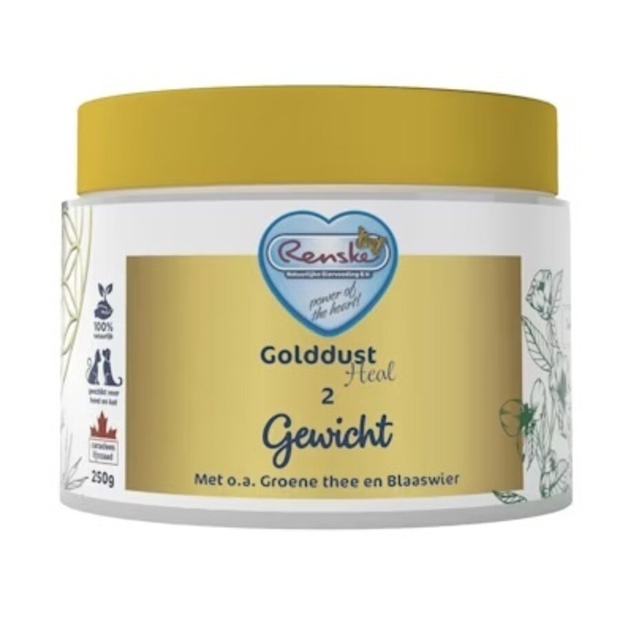 Golddust Heal 2 Poids pour chien et chat – soutien naturel du contrôle du poids-3