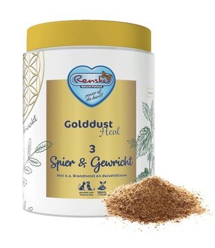 Golddust Heal 3 Articulations & Muscles pour chien et chat – soutient articulations, muscles et tendons