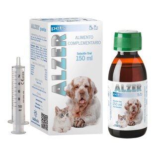ALZER® Pets 150ml – Cognitieve ondersteuning voor oudere honden en katten