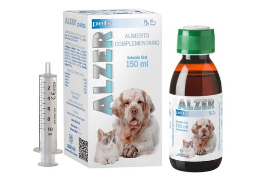 ALZER® Pets 150ml  – Cognitive Support for Senior Dogs and Cats 