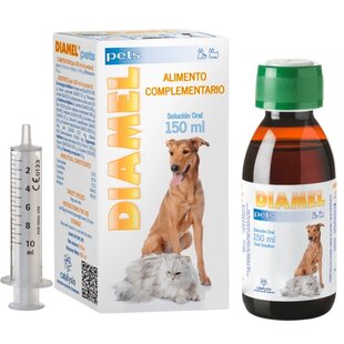 Diamel Pets 150 ml – Complementary feed with Chromium Picolinate for Dogs and Cats