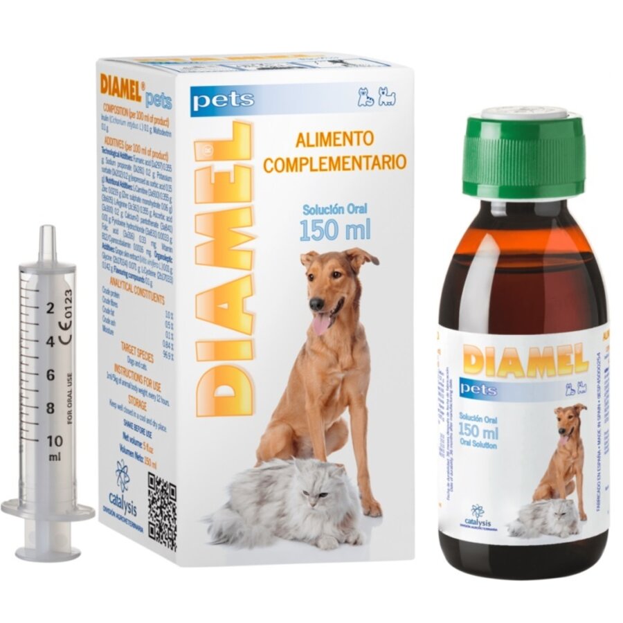 Diamel Pets – Natural supplement for blood glucose control and insulin sensitivity in dogs and cats-1